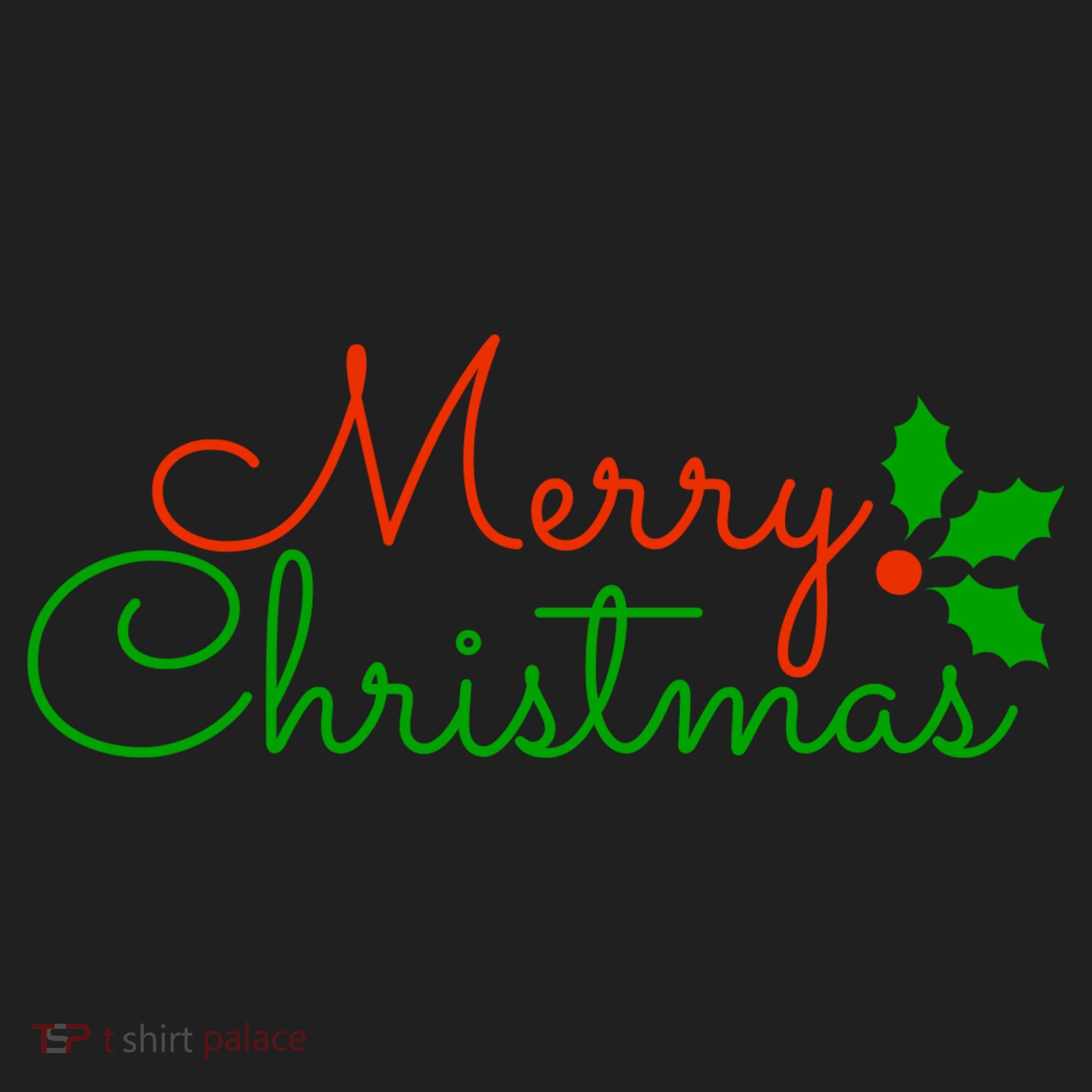 Merry Christmas Festive Logo Hat