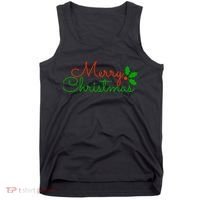 Merry Christmas Festive Logo Tank Top thumb 0