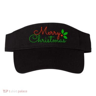 Merry Christmas Festive Logo Visor