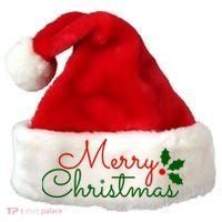 Merry Christmas Festive Logo Santa Hat thumb 0