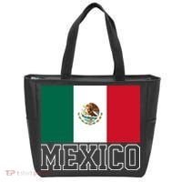 Mexico Country Flag Mexican Fan Tote Bag thumb 0