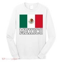 Mexico Country Flag Mexican Fan Long Sleeve Shirt thumb 0