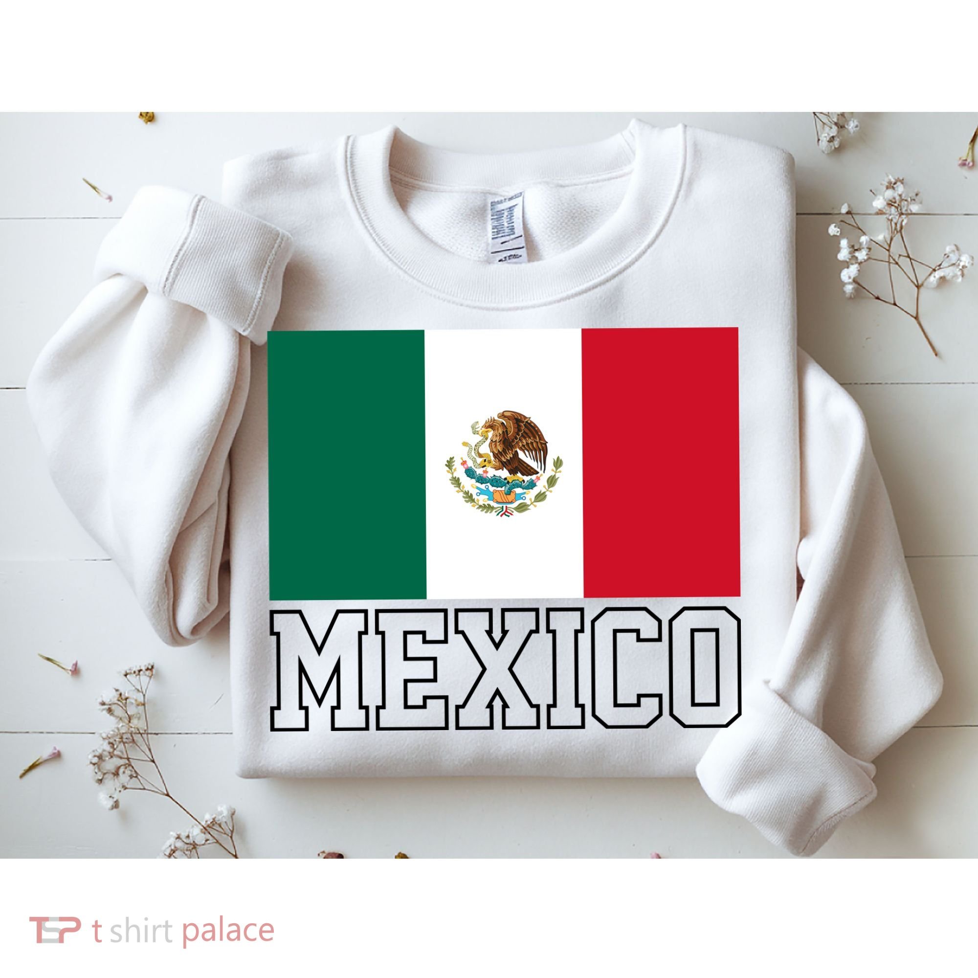 Mexico Country Flag Mexican Fan Sweatshirt