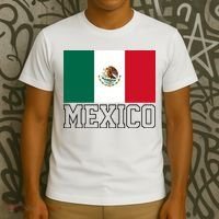 Mexico Country Flag Mexican Fan T-Shirt thumb 3