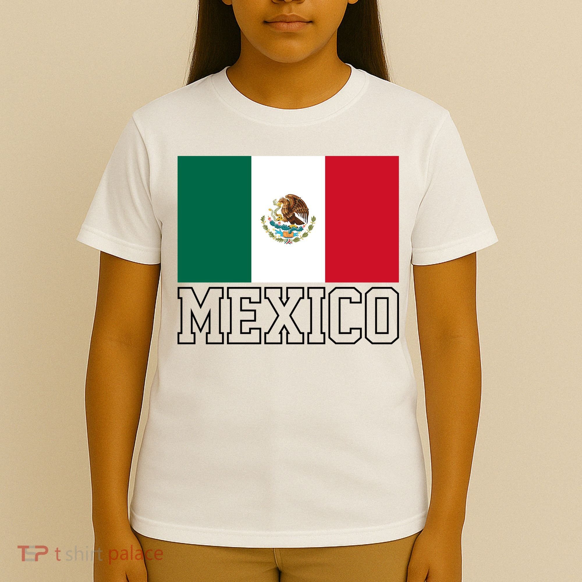 Mexico Country Flag Mexican Fan T-Shirt