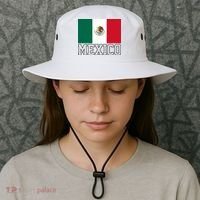 Mexico Country Flag Mexican Fan Bucket Hat thumb 3