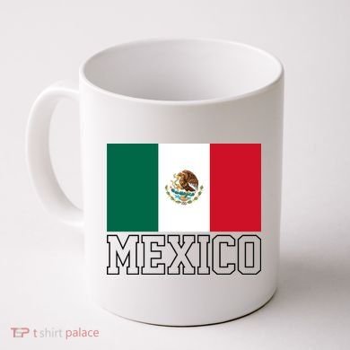 Mexico Country Flag Mexican Fan Coffee Mug