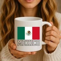 Mexico Country Flag Mexican Fan Coffee Mug thumb 3