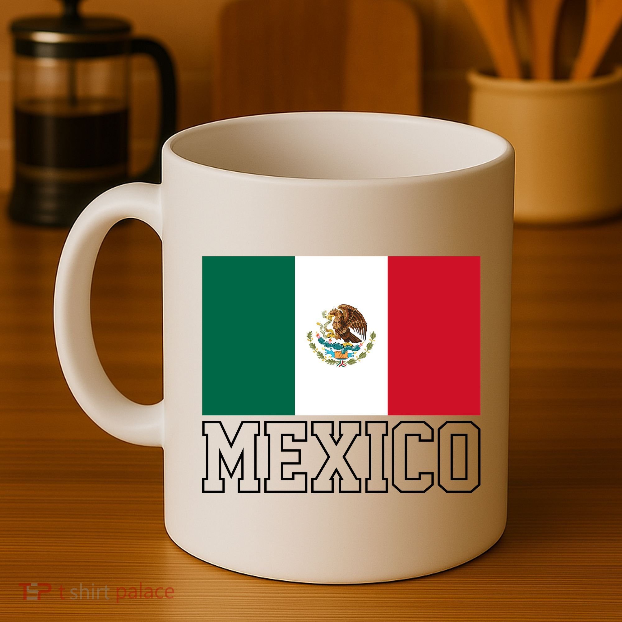 Mexico Country Flag Mexican Fan Coffee Mug