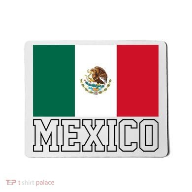 Mexico Country Flag Mexican Fan Mousepad