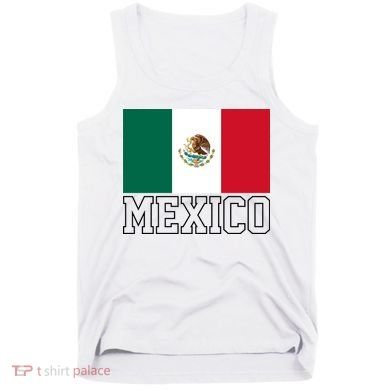 Mexico Country Flag Mexican Fan Tank Top