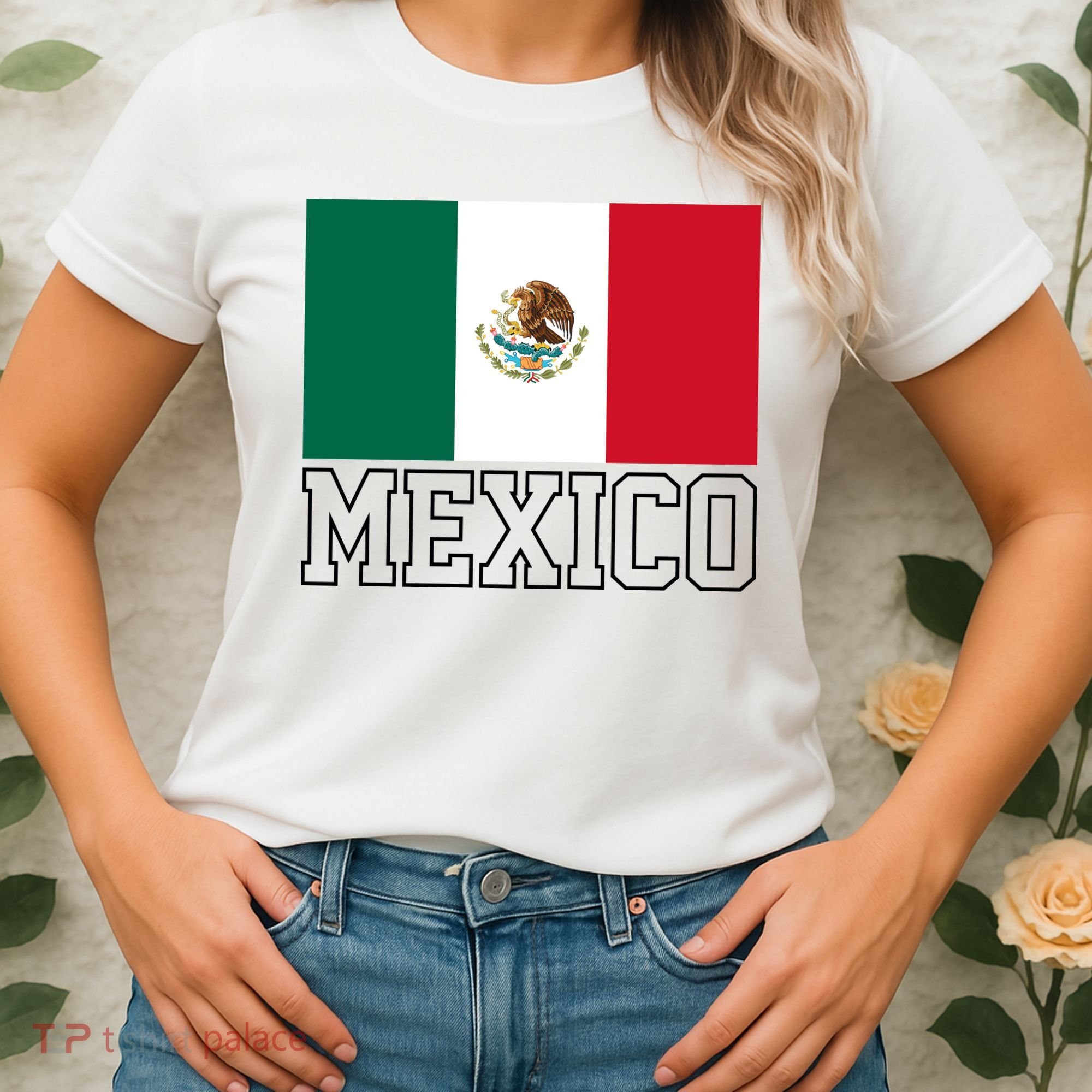 Mexico Country Flag Mexican Fan Women's T-Shirt