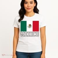 Mexico Country Flag Mexican Fan Women's T-Shirt thumb 4