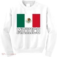 Mexico Country Flag Mexican Fan Kids Sweatshirt thumb 0