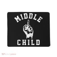 Middle Child Funny Offensive Adult Humor Finger Mousepad thumb 0