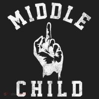 Middle Child Funny Offensive Adult Humor Finger Hat thumb 2