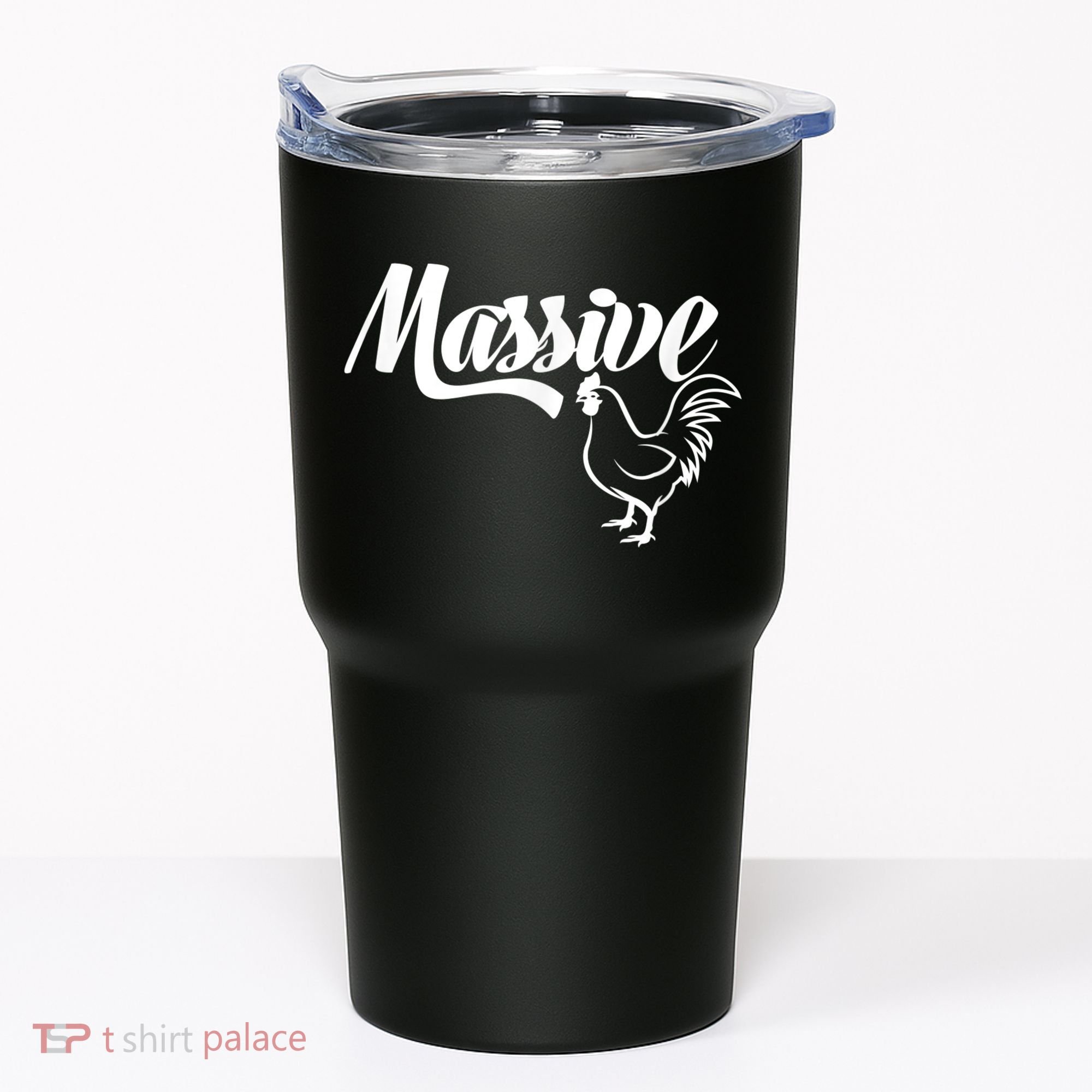 Massive Cock Funny Rooster And Cockerel Chicken Tumbler