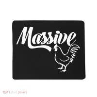 Massive Cock Funny Rooster And Cockerel Chicken Mousepad thumb 0