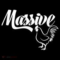 Massive Cock Funny Rooster And Cockerel Chicken Mousepad thumb 1