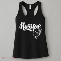 Massive Cock Funny Rooster And Cockerel Chicken Women's Tank Top thumb 3