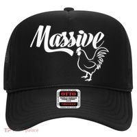 Massive Cock Funny Rooster And Cockerel Chicken Hat thumb 0
