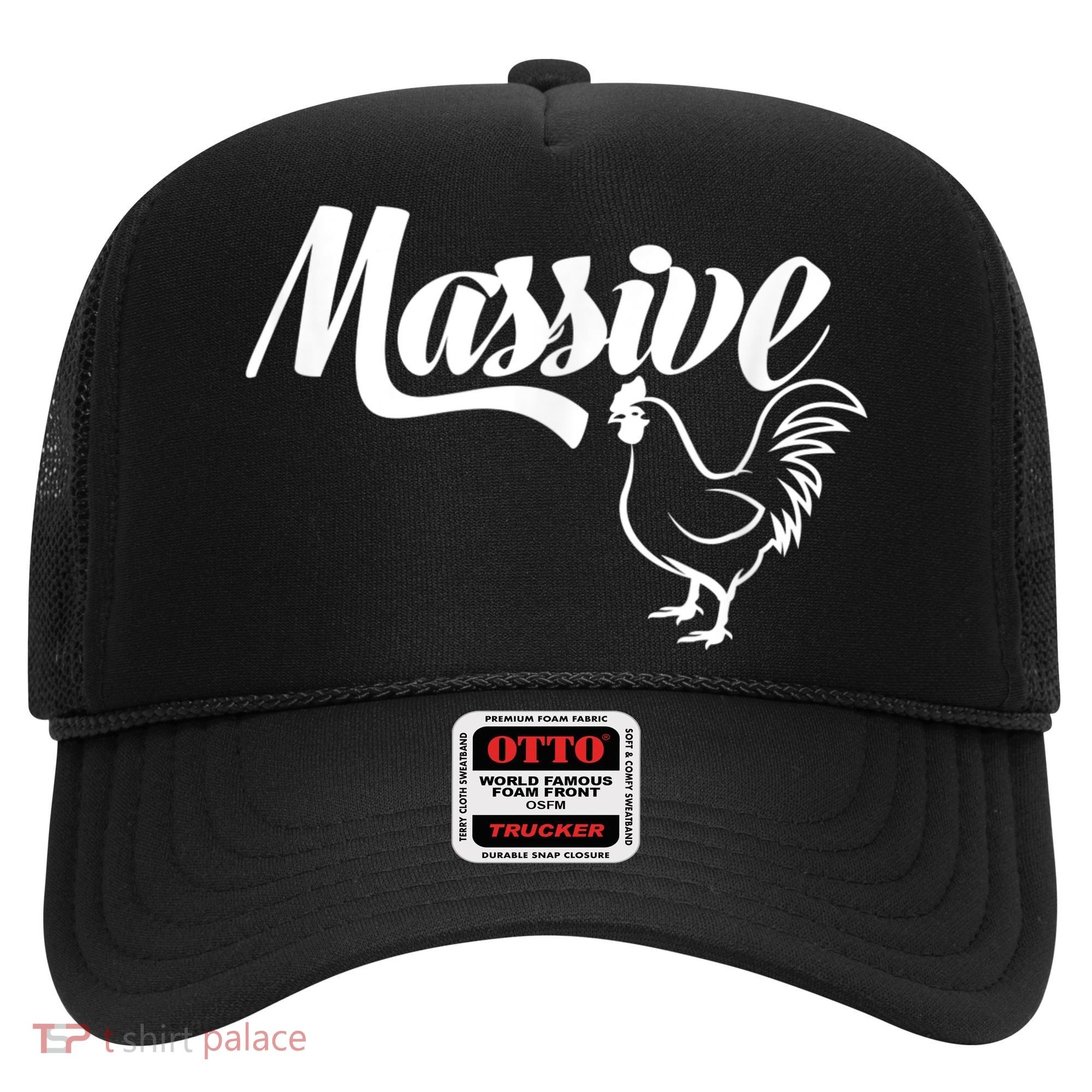 Massive Cock Funny Rooster And Cockerel Chicken Hat