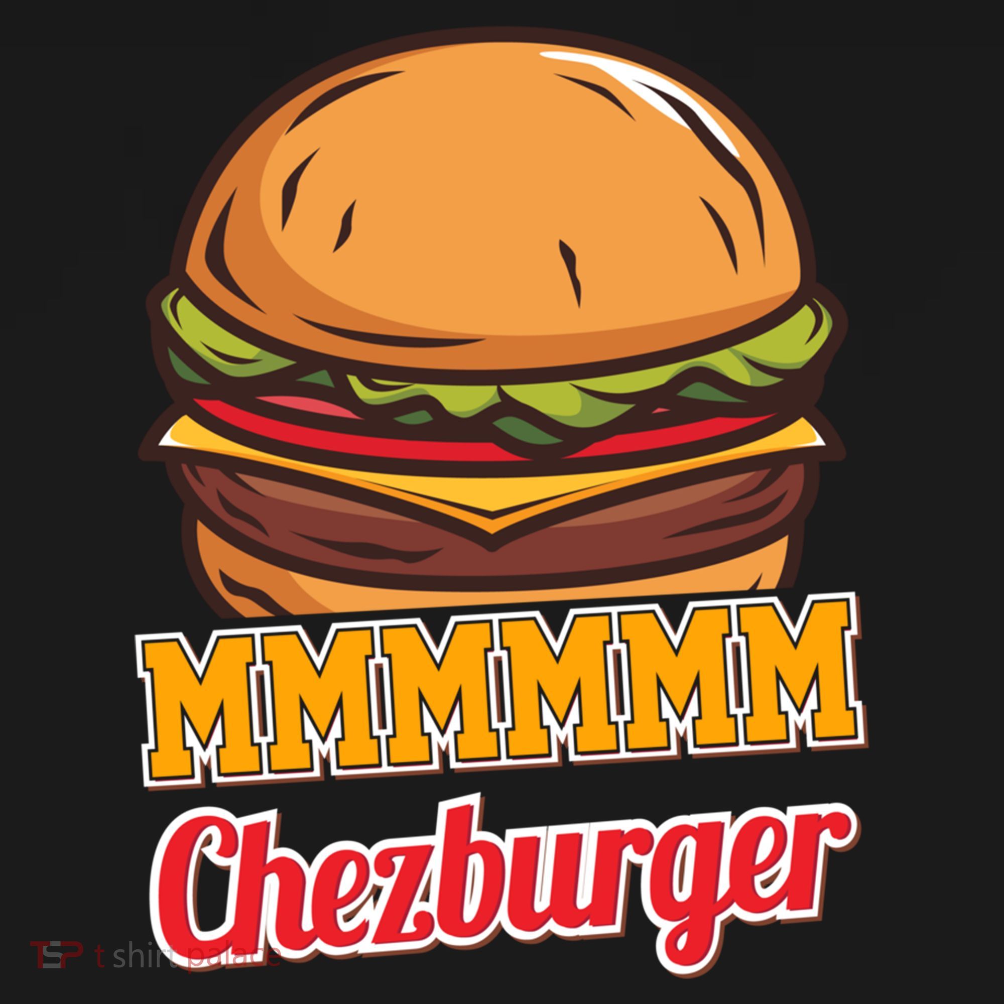 Mmmm Chezburger Funny Hamburger Outfit Hamburger Great Gift Bucket Hat