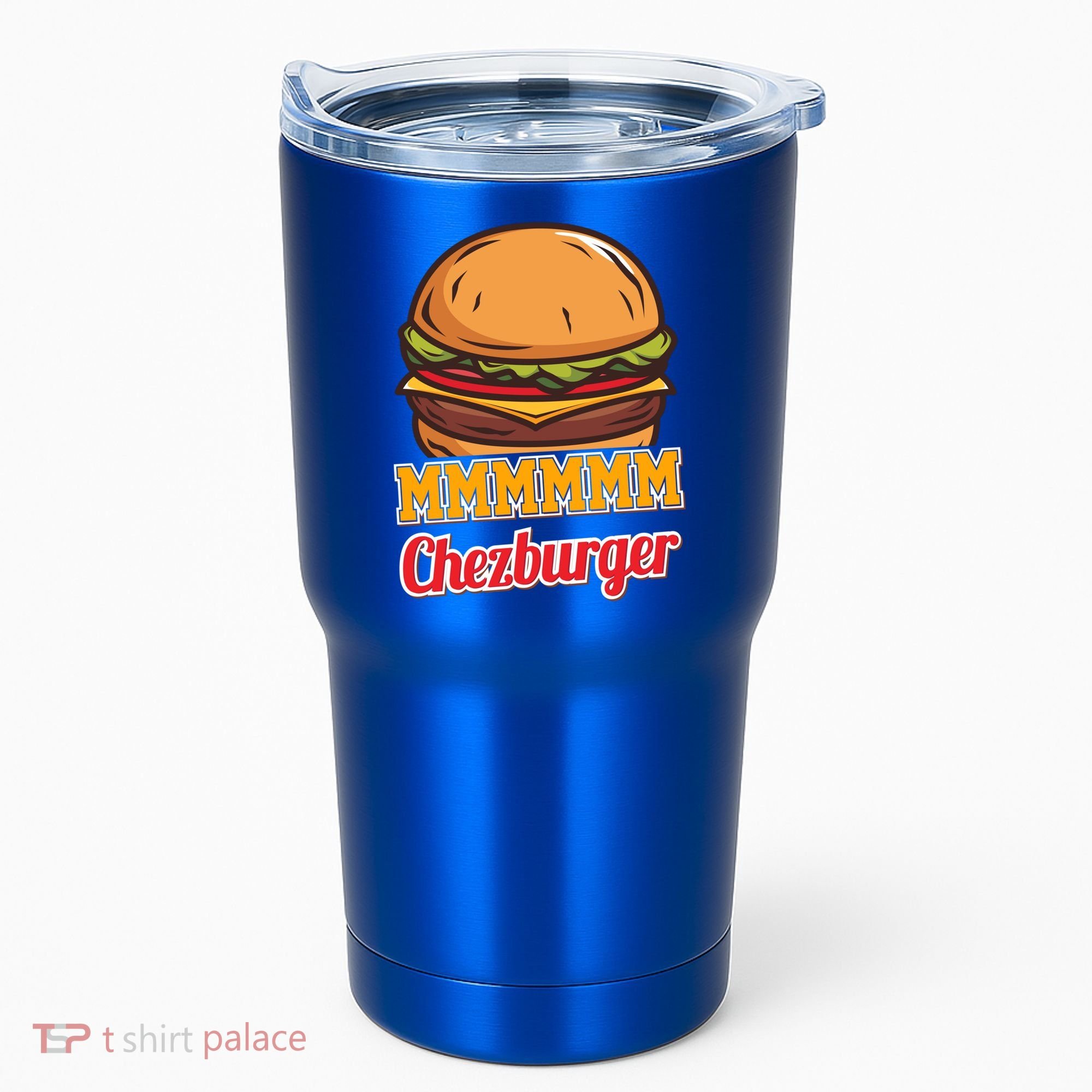 Mmmm Chezburger Funny Hamburger Outfit Hamburger Great Gift Tumbler