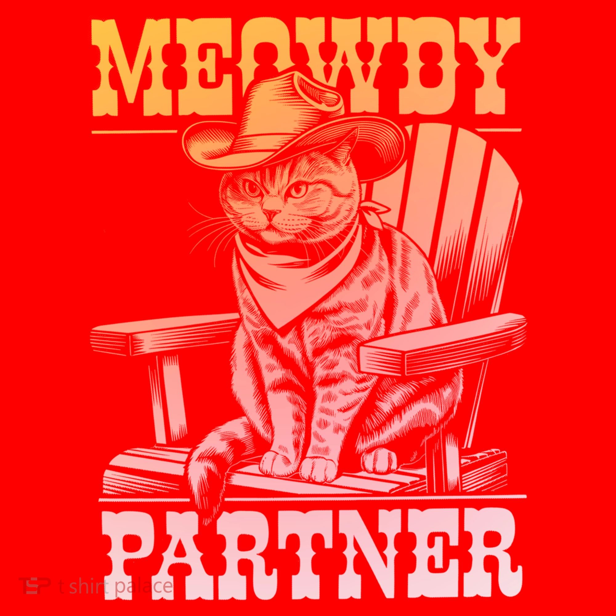 Meowdy Cat Funny Cowboy Western Graphic Cat Lady Cat Dad  Santa Hat