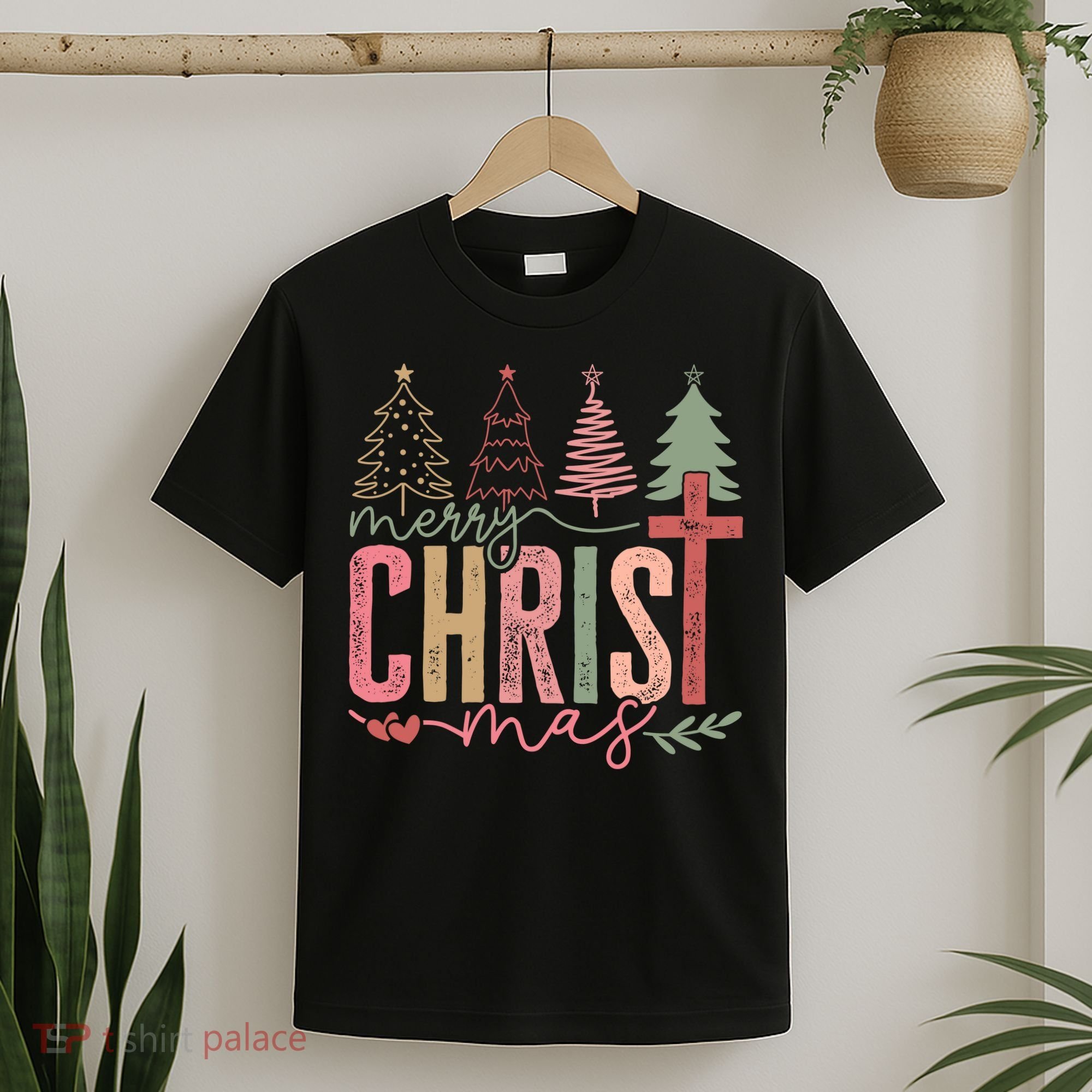 Merry Christmas Faith Christ Christian T-Shirt