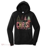 Merry Christmas Faith Christ Christian Women's Hoodie thumb 0