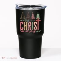 Merry Christmas Faith Christ Christian Tumbler thumb 0