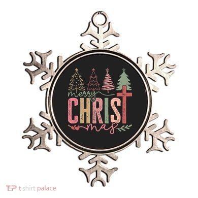 Merry Christmas Faith Christ Christian Ornament