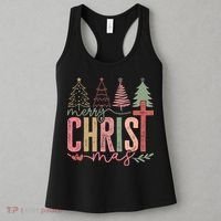 Merry Christmas Faith Christ Christian Women's Tank Top thumb 3