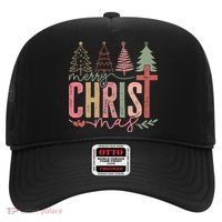 Merry Christmas Faith Christ Christian Hat thumb 0