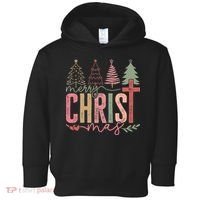 Merry Christmas Faith Christ Christian Toddler Hoodie thumb 0