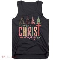 Merry Christmas Faith Christ Christian Tank Top thumb 0