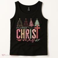 Merry Christmas Faith Christ Christian Tank Top thumb 2