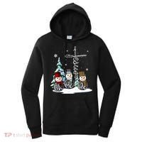Merry Christmas Faith Hope Love Christmas Snowmen Gift Women's Hoodie thumb 0