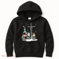 Merry Christmas Faith Hope Love Christmas Snowmen Gift Kids Hoodie thumb 0