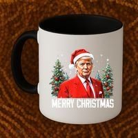Merry Christmas Funny Santa Trump 2024 Xmas Gift Coffee Mug thumb 2