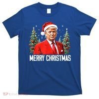 Merry Christmas Funny Santa Trump 2024 Xmas Gift T-Shirt thumb 0