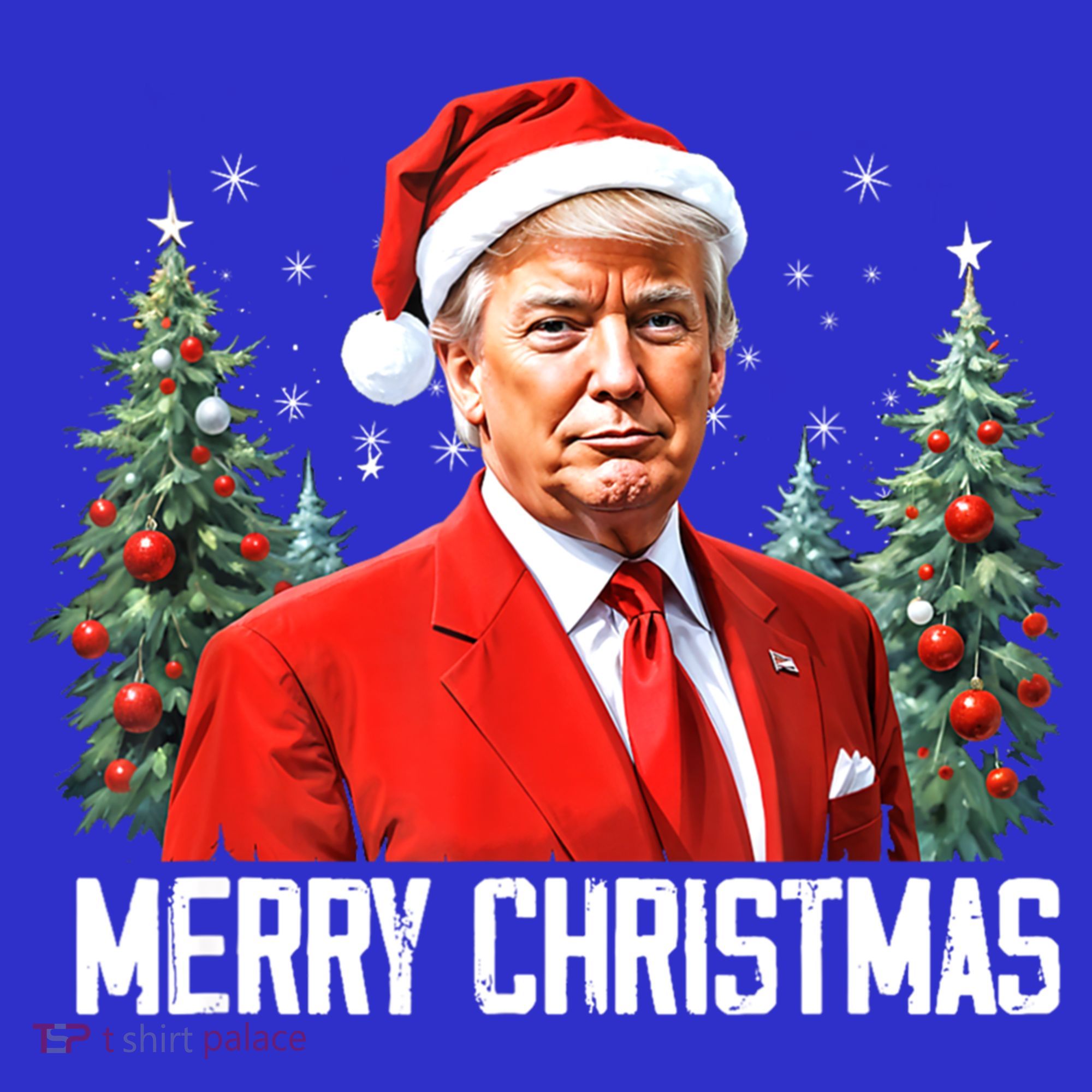 Merry Christmas Funny Santa Trump 2024 Xmas Gift Women's Tank Top