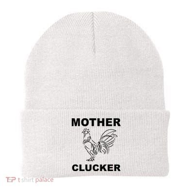 Mother Clucker Funny Chicken Beanie