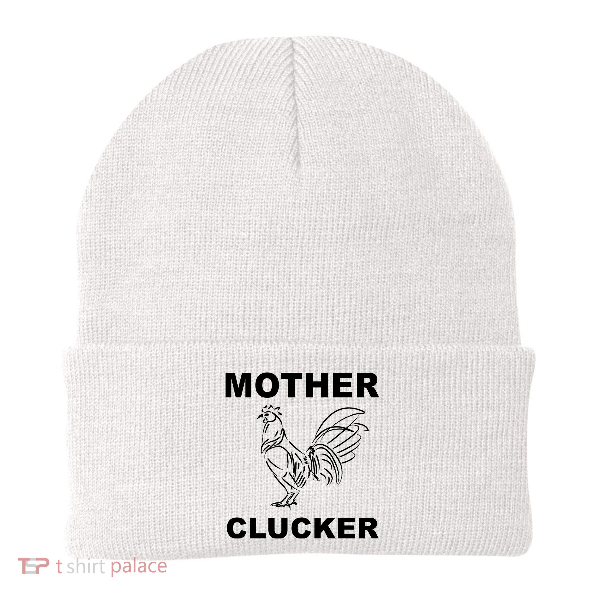 Mother Clucker Funny Chicken Beanie