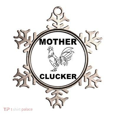 Mother Clucker Funny Chicken Ornament