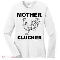 Mother Clucker Funny Chicken Women's Long Sleeve Shirt thumb 0