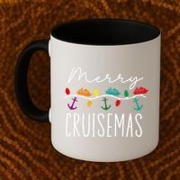 Merry Cruisemas Family Cruise Christmas Cruisin Crew  Coffee Mug thumb 2
