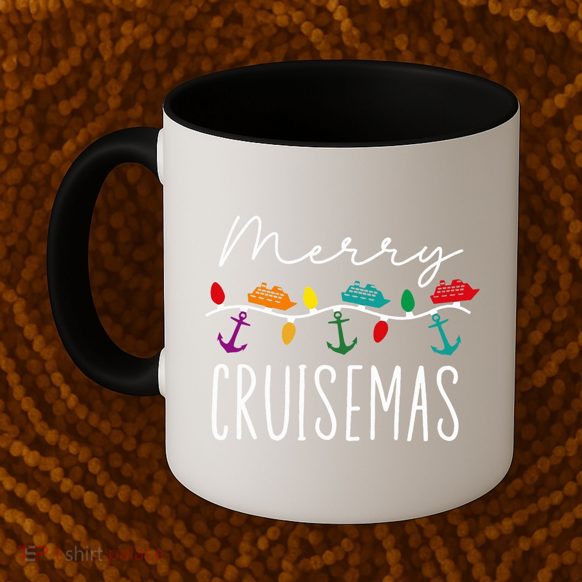 Merry Cruisemas Family Cruise Christmas Cruisin Crew  Coffee Mug