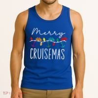 Merry Cruisemas Family Cruise Christmas Cruisin Crew  Tank Top thumb 3